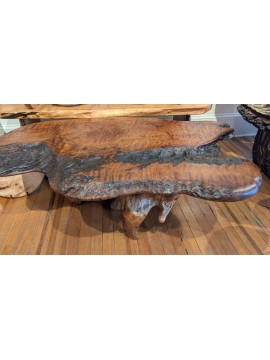 Ribbon Redwood Coffee Table