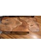 Ambrosia Maple Coffee  Table with copper epoxy