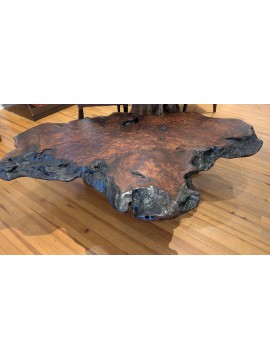 Exceptional Redwood burl Coffee Table