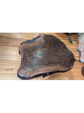 Claro Walnut Burl Coffee Table