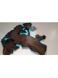 Mineralized Redwood Wall Art Slab